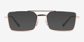 Vogue Eyewear VO4310 Or rose Métal Montures de lunettes de vue d'EyeBuyDirect, with Tinted Lenses