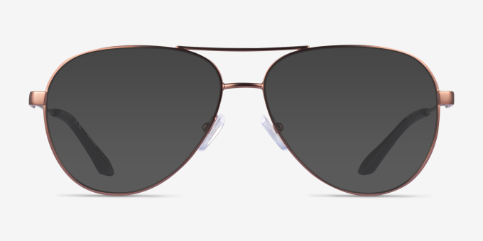 Armani Exchange AX1077 Matte Bronze MétalMontures de lunettes de vue d'EyeBuyDirect, Avec des Verres Teintés