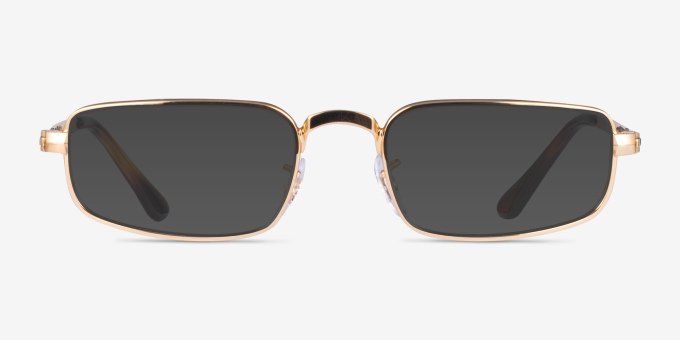 Ray-Ban RB3927V Arista Gold MetalEyeglass Frames from EyeBuyDirect, with Tinted Lenses