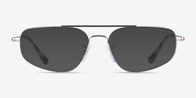 Ray-Ban RB6550 Gunmetal MétalMontures de lunettes de vue d'EyeBuyDirect, Avec des Verres Teintés