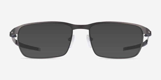 Oakley Tincup Powder Coal MétalMontures de lunettes de vue d'EyeBuyDirect, Avec des Verres Teintés
