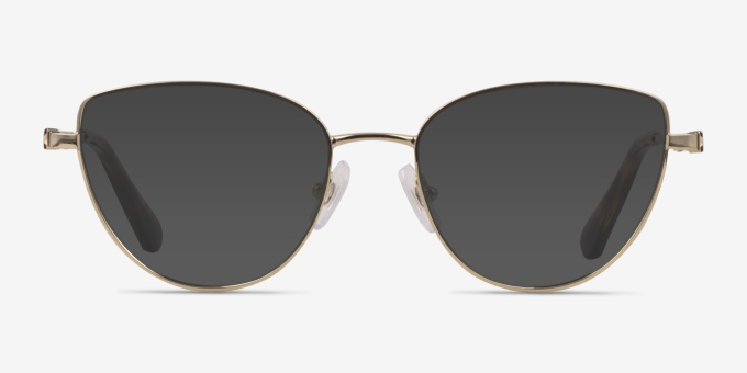 Swarovski SK1007 Pale Gold MetalEyeglass Frames from EyeBuyDirect, with Tinted Lenses