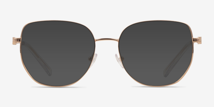 Michael Kors MK3062 Belleville Rose Gold MetalEyeglass Frames from EyeBuyDirect, with Tinted Lenses