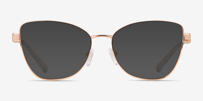 Michael Kors MK3085 Paris Or rose MétalMontures de lunettes de vue d'EyeBuyDirect, Avec des Verres Teintés
