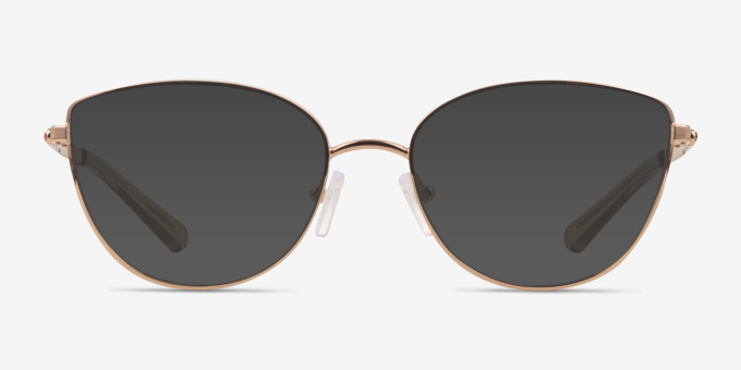 Michael Kors MK3030 Boena Visla Rose Gold MetalEyeglass Frames from EyeBuyDirect, with Tinted Lenses
