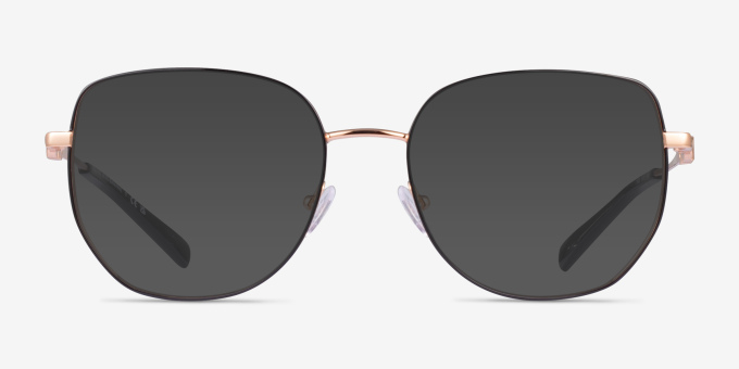 Michael Kors MK3062 Belleville Black Shiny MetalEyeglass Frames from EyeBuyDirect, with Tinted Lenses