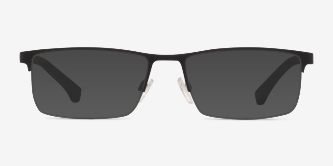 Emporio Armani EA1041 Rubber Black MetalEyeglass Frames from EyeBuyDirect, with Tinted Lenses