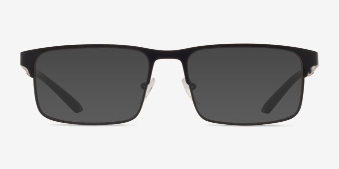 Emporio Armani EA1170 Matte Black MetalEyeglass Frames from EyeBuyDirect, with Tinted Lenses