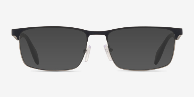 Emporio Armani EA1149 Matte Silver Blue MétalMontures de lunettes de vue d'EyeBuyDirect, Avec des Verres Teintés
