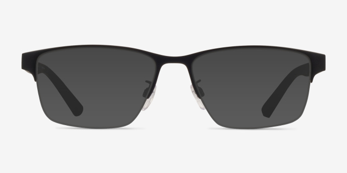 Emporio Armani EA1138 Matte Black MetalEyeglass Frames from EyeBuyDirect, with Tinted Lenses