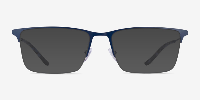 Emporio Armani EA1171 Matte Blue MétalMontures de lunettes de vue d'EyeBuyDirect, Avec des Verres Teintés