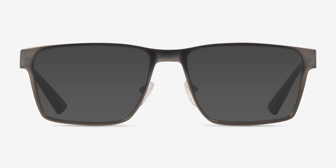 Emporio Armani EA1157 Matte Gunmetal MetalEyeglass Frames from EyeBuyDirect, with Tinted Lenses