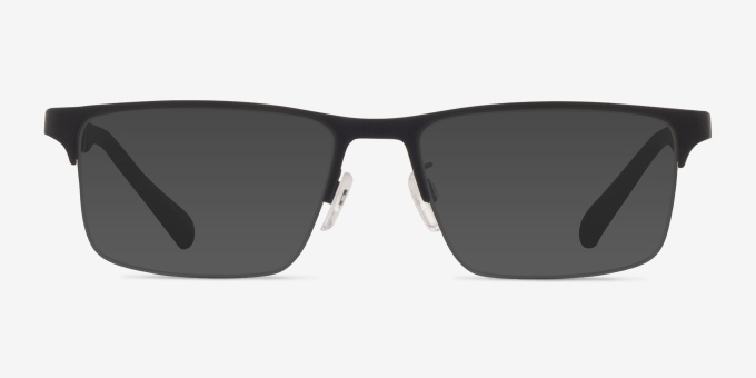 Emporio Armani EA1110D Rubber Black MetalEyeglass Frames from EyeBuyDirect, with Tinted Lenses