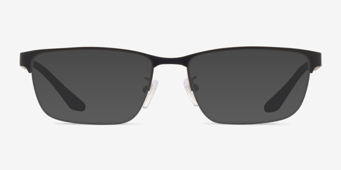 Emporio Armani EA1147 Matte Gunmetal Black MetalEyeglass Frames from EyeBuyDirect, with Tinted Lenses