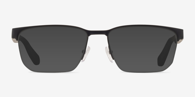 Emporio Armani EA1162 Matte Black MetalEyeglass Frames from EyeBuyDirect, with Tinted Lenses