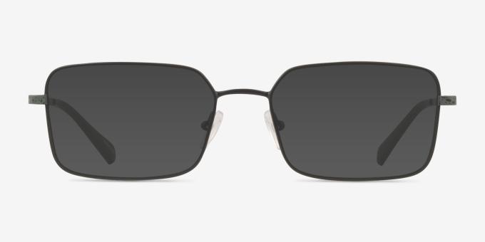 Armani Exchange AX1071 Matte Dark Green MetalEyeglass Frames from EyeBuyDirect, with Tinted Lenses