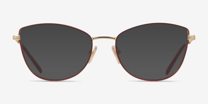 Vogue Eyewear VO4273 Top Red Gold MetalEyeglass Frames from EyeBuyDirect, with Tinted Lenses
