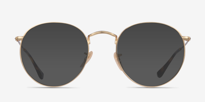Ray-Ban RB3447V Round - Round Matte Gunmetal Frame Eyeglasses