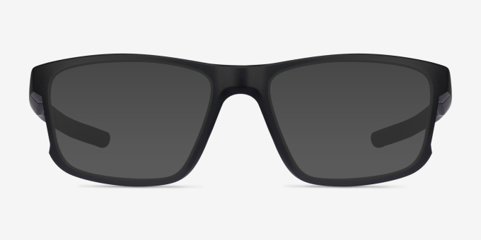 Oakley Hyperlink Satin Black PlasticEyeglass Frames from EyeBuyDirect, with Tinted Lenses