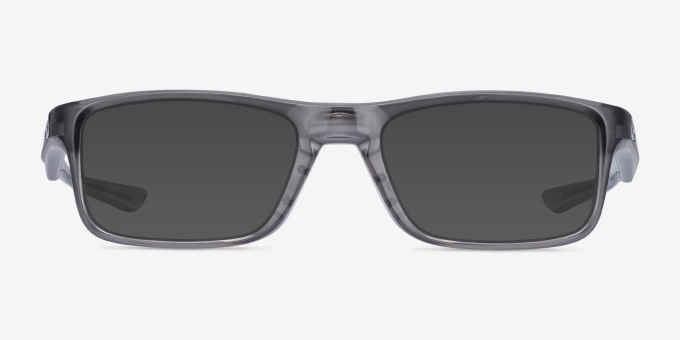 Oakley Plank 2.0 Polished Gray Smoke PlasticEyeglass Frames from EyeBuyDirect, with Tinted Lenses
