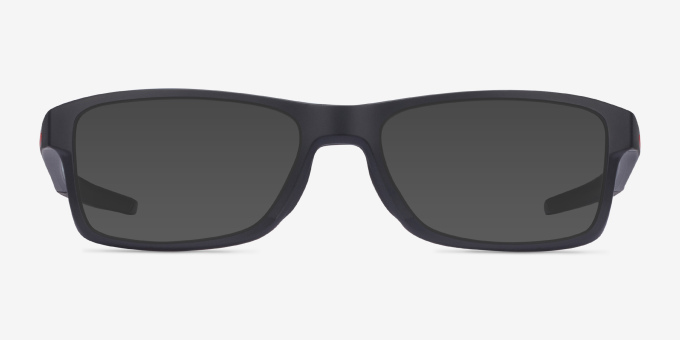 Oakley Chamfer MNP Black PlasticEyeglass Frames from EyeBuyDirect, with Tinted Lenses