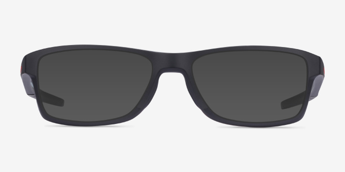 Oakley Chamfer MNP Black PlasticEyeglass Frames from EyeBuyDirect, with Tinted Lenses