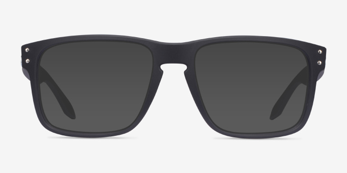 Oakley Holbrook Rx Satin Black PlasticEyeglass Frames from EyeBuyDirect, with Tinted Lenses