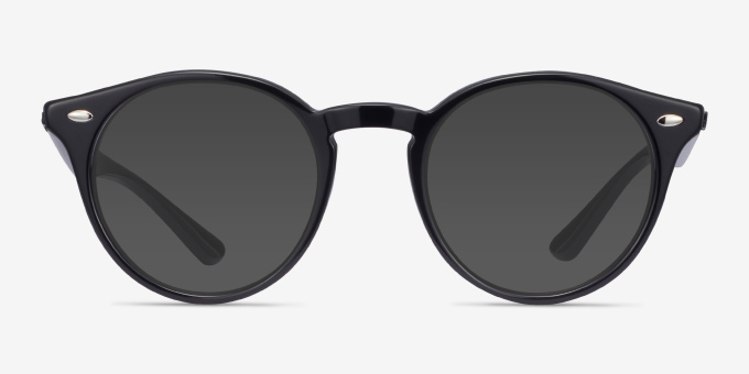Ray-Ban RB2180V Black AcetateEyeglass Frames from EyeBuyDirect, with Tinted Lenses