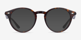 Ray-Ban RB2180V Écailles Acétate Montures de lunettes de vue d'EyeBuyDirect, with Tinted Lenses