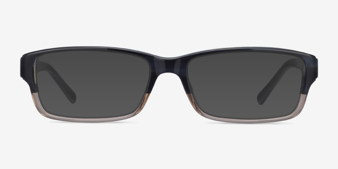 Ray-Ban RB5169 Black & Gray AcetateEyeglass Frames from EyeBuyDirect, with Tinted Lenses