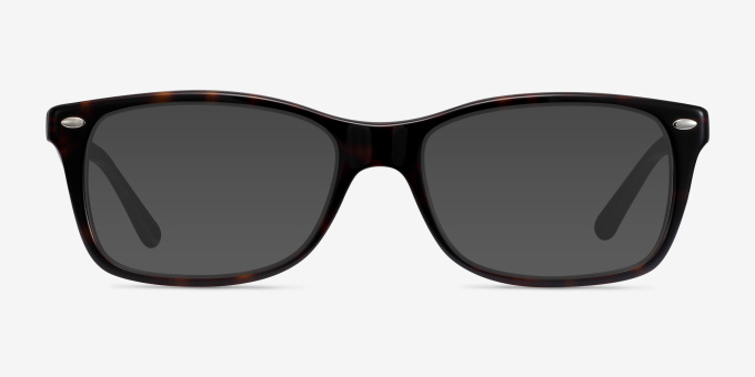 Ray-Ban RB5228 Tortoise AcetateEyeglass Frames from EyeBuyDirect, with Tinted Lenses