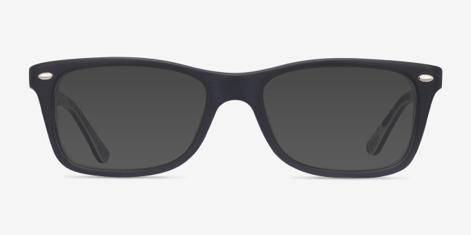 Ray-Ban RB5228 Black & Gray AcétateMontures de lunettes de vue d'EyeBuyDirect, Avec des Verres Teintés