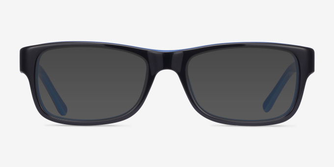 Ray-Ban RB5268 Black AcetateEyeglass Frames from EyeBuyDirect, with Tinted Lenses