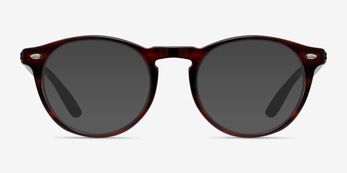 Ray-Ban RB5283 Warm Tortoise AcetateEyeglass Frames from EyeBuyDirect, with Tinted Lenses