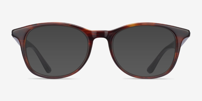 Ray-Ban RB5356 Tortoise & Gray AcetateEyeglass Frames from EyeBuyDirect, with Tinted Lenses