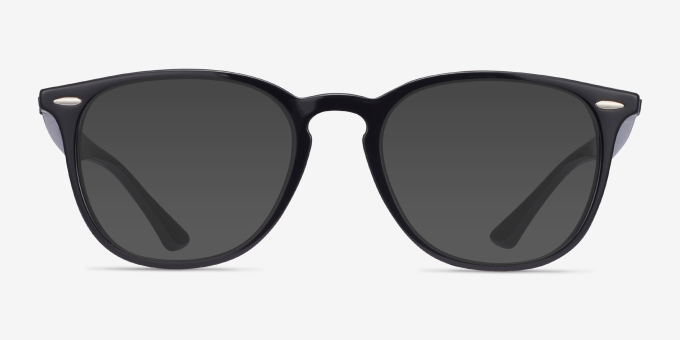 Ray-Ban RB7159 Black PlasticEyeglass Frames from EyeBuyDirect, with Tinted Lenses