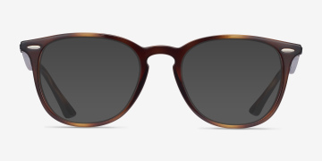 Ray-Ban RB7159 - Square Tortoise Frame Eyeglasses | Eyebuydirect 