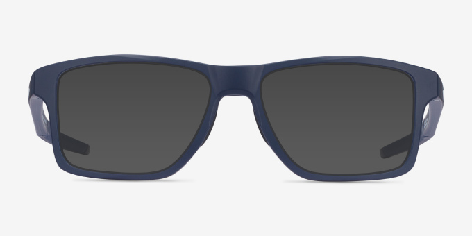 Oakley Chamfer Squared Universe Blue PlasticEyeglass Frames from EyeBuyDirect, with Tinted Lenses