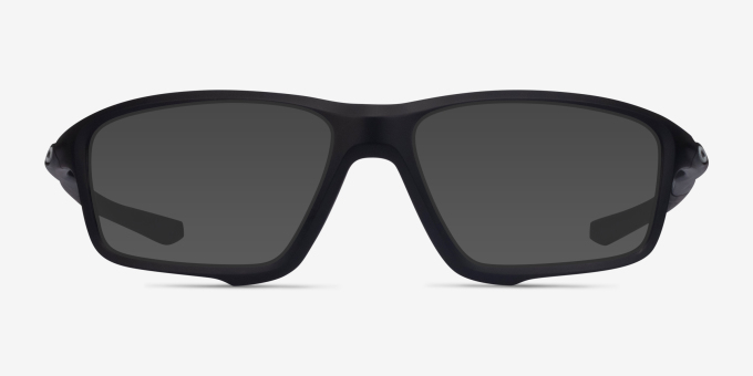 Oakley Crosslink Zero Satin Black PlasticEyeglass Frames from EyeBuyDirect, with Tinted Lenses