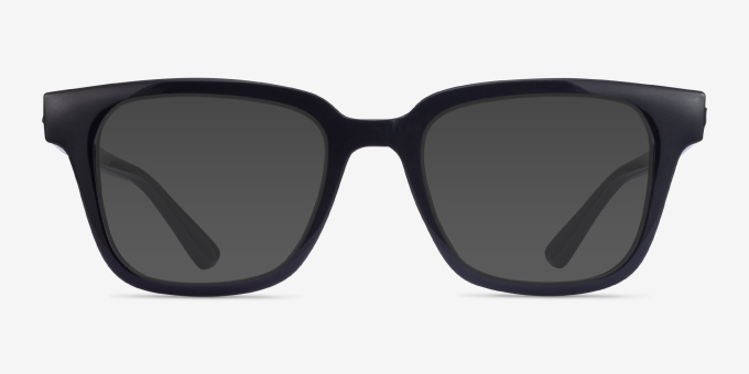 Ray-Ban RB4323V Black PlasticEyeglass Frames from EyeBuyDirect, with Tinted Lenses