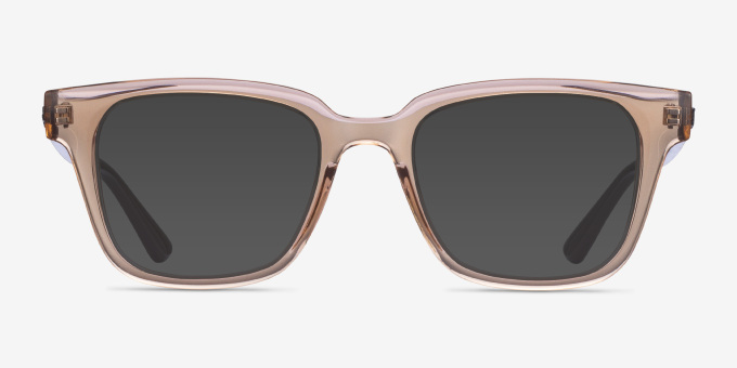Ray-Ban RB4323V Clear Brown PlasticEyeglass Frames from EyeBuyDirect, with Tinted Lenses