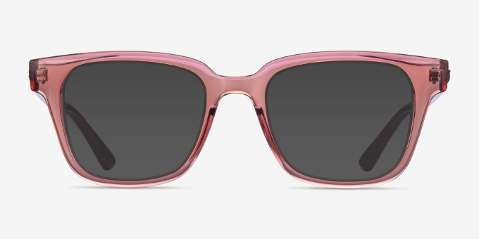 Ray-Ban RB4323V Clear Pink PlasticEyeglass Frames from EyeBuyDirect, with Tinted Lenses