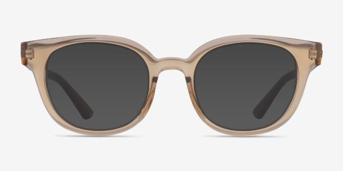 Ray-Ban RB4324V Clear Brown PlasticEyeglass Frames from EyeBuyDirect, with Tinted Lenses