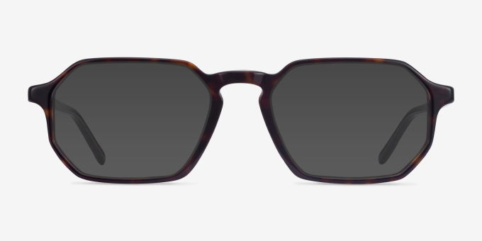 Ray-Ban RB5370 Tortoise AcetateEyeglass Frames from EyeBuyDirect, with Tinted Lenses
