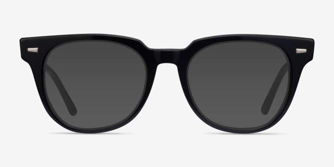 Ray-Ban Meteor Black AcetateEyeglass Frames from EyeBuyDirect, with Tinted Lenses