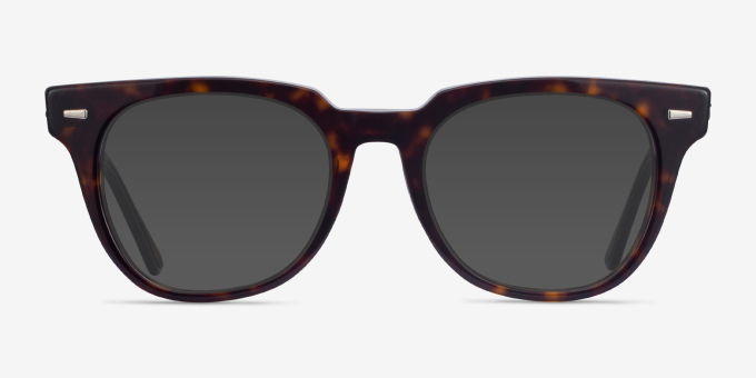 Ray-Ban Meteor Tortoise AcetateEyeglass Frames from EyeBuyDirect, with Tinted Lenses
