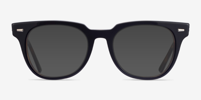 Ray-Ban Meteor Black Tortoise AcétateMontures de lunettes de vue d'EyeBuyDirect, Avec des Verres Teintés