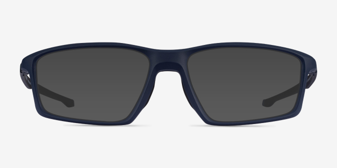 Oakley Chamber Universe Blue PlasticEyeglass Frames from EyeBuyDirect, with Tinted Lenses