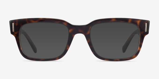 Ray-Ban Jeffrey Tortoise AcetateEyeglass Frames from EyeBuyDirect, with Tinted Lenses