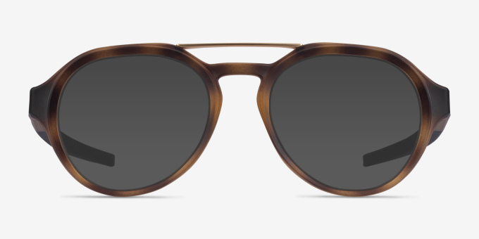 Oakley Scavenger Matte Brown Tortoise PlasticEyeglass Frames from EyeBuyDirect, with Tinted Lenses